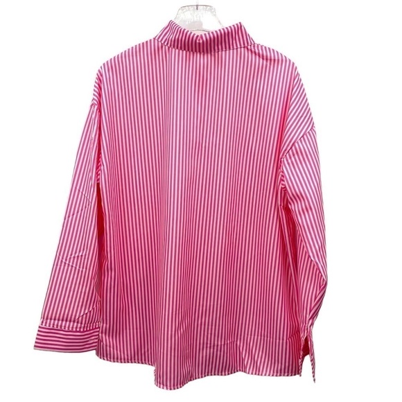 NEW 2pc Outfit Shirt & Shorts with Pink Stripes Size 0X - Picture 5 of 9